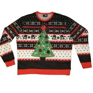 Star Wars Christmas sweatshirt xl sweater fleece